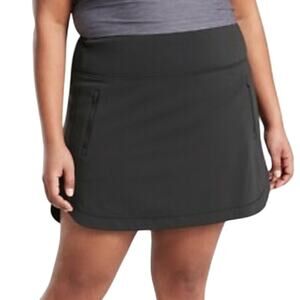Athleta Fairway Golf Skirt Black Women's Size 2X New Without Tags Condition